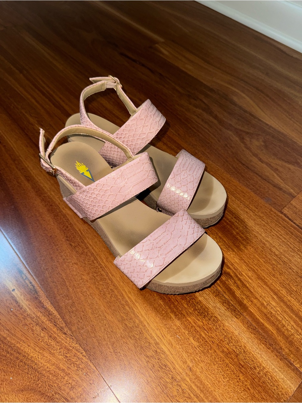 Volatile Pink Snake Wedges